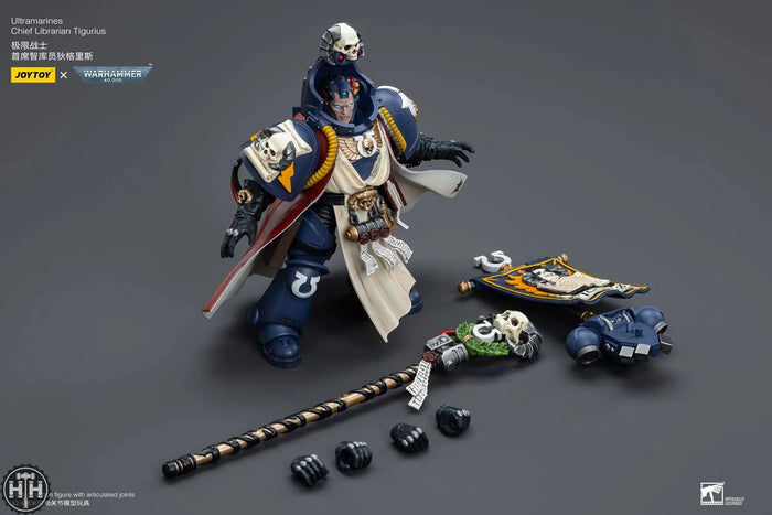 JT6885 JoyToy Ultramarines Chief Librarian Tigurius Action Figures JoyToy