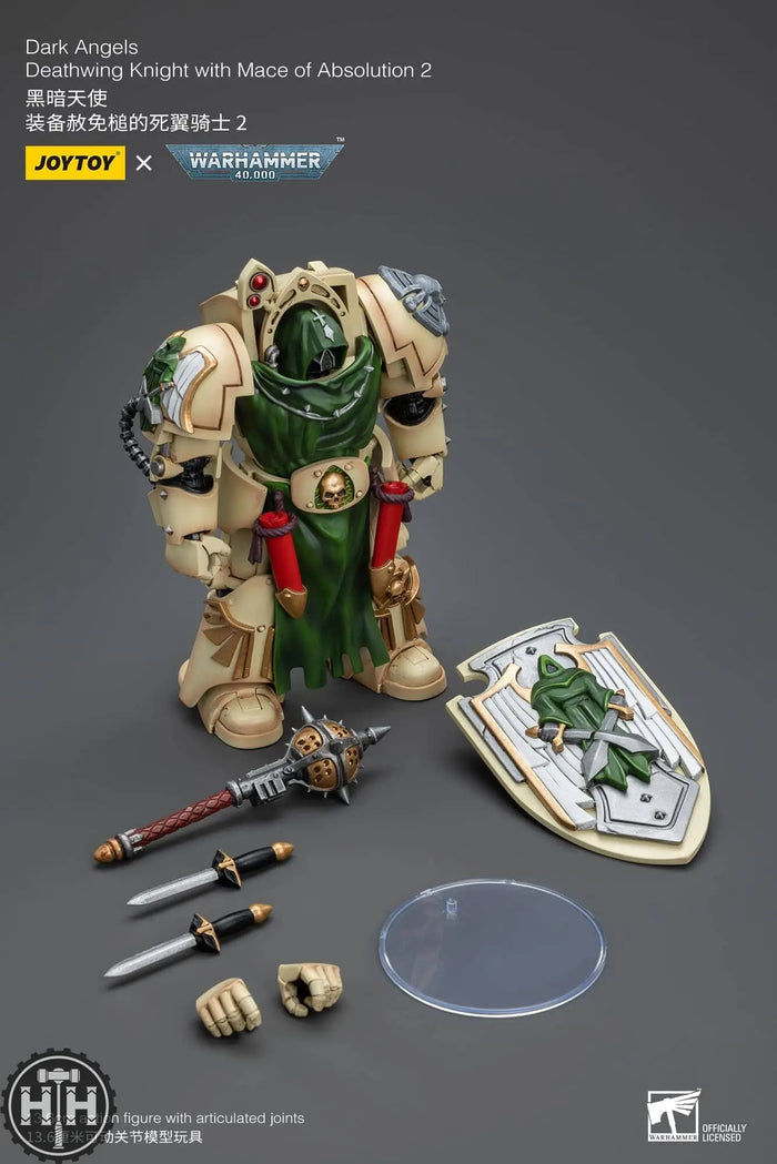 JT9213 Joytoy Dark Angels Deathwing Knight with Mace of Absolution 2 Action Figures JoyToy