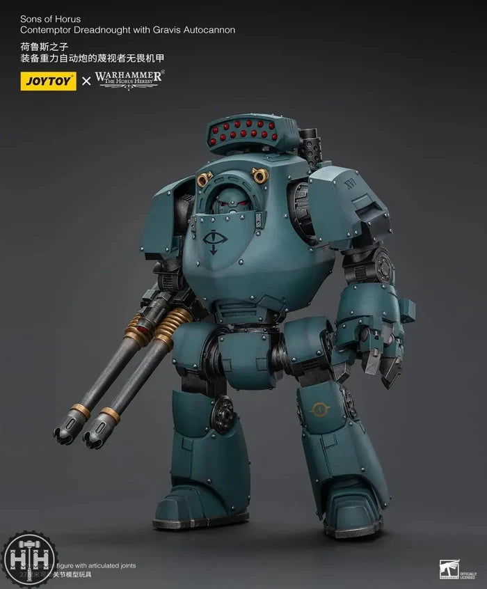 JT9510 JoyToy Sons of Horus Contemptor Dreadnought with Gravis Autocannon JoyToy
