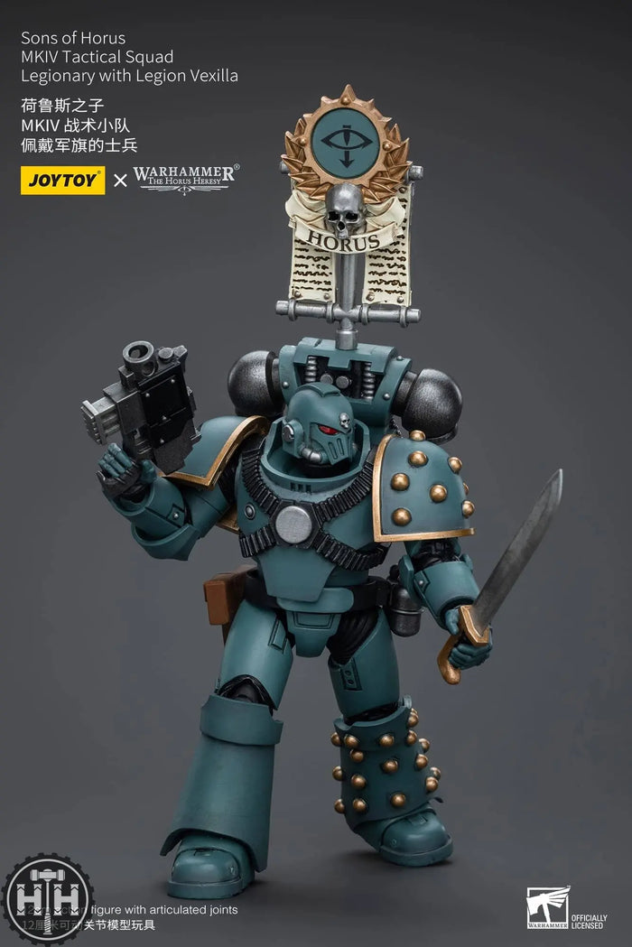 JoyToy Sons of Horus MKIV Tactical Squad Legionary with Legion Vexilla Joytoy JoyToy