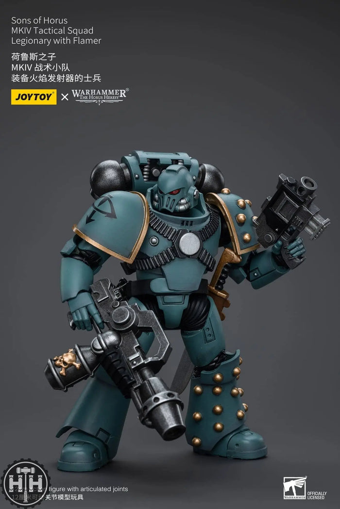 JoyToy Sons of Horus MKIV Tactical Squad Legionary with Flamer Joytoy JoyToy