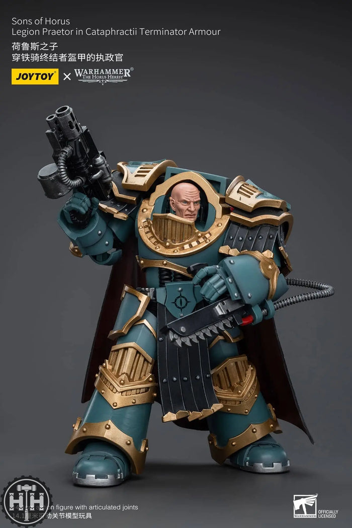 JoyToy Sons of Horus Legion Praetor in Cataphractii Terminator Armour Joytoy JoyToy