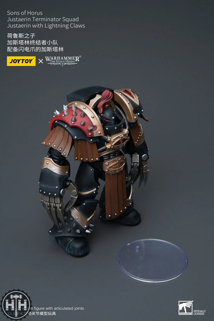 JT9725 JoyToy Sons of Horus Justaerin Terminator Squad Justaerin with Lightning Claws Action Figures JoyToy