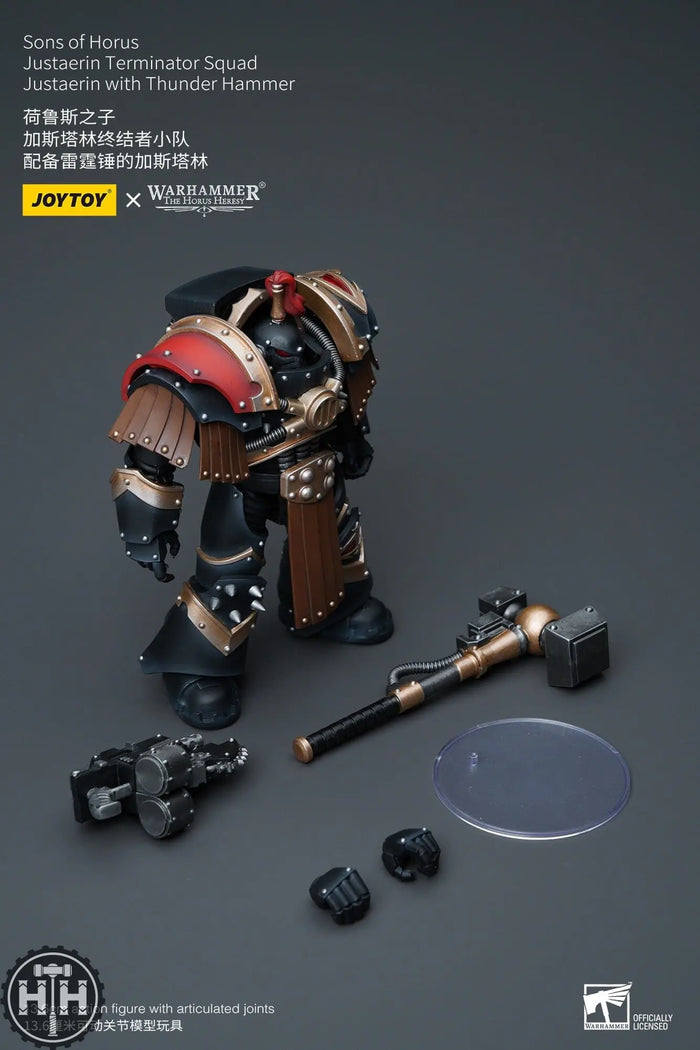JT9732 JoyToy Sons of Horus Justaerin Terminator Squad Justaerin with Thunder Hammer Action Figures JoyToy