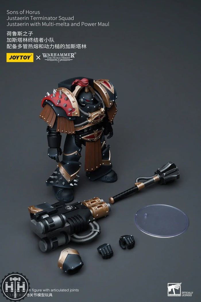 JT9749 JoyToy Sons of Horus Justaerin Terminator Squad Justaerin with Multi-melta and Power Maul Action Figures JoyToy