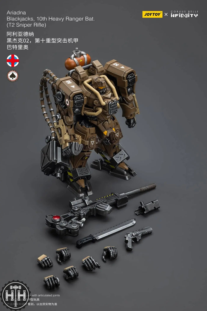 JT9763 JoyToy Ariadna Blackjacks, 10th Heavy Ranger Bat (T2 Sniper Rifle) Action Figures JoyToy