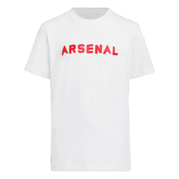 Adidas Kids Afc Kids Tee Short Sleeve Graphic Tee White