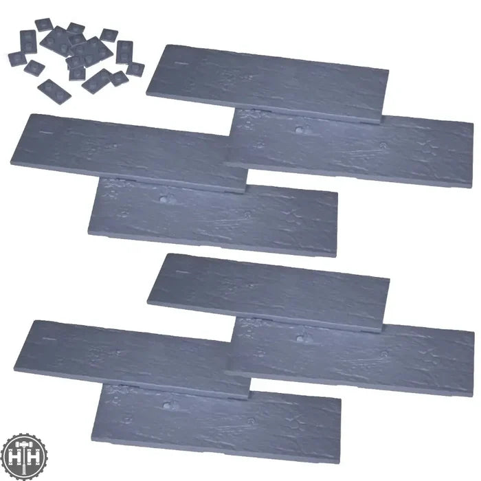 Kings of War Modular Plastic Base Set (120x40) x 8 KOW Generic Mantic Games