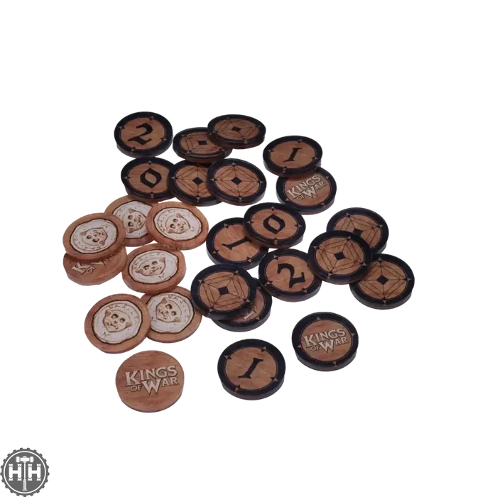 Kings of War Scenario and Objective Token Set (2025) KOW Generic Mantic Games