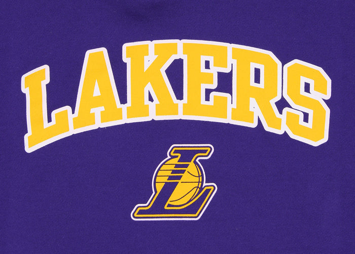 Lakers Boys 4-18 Fleece Hooded Top
