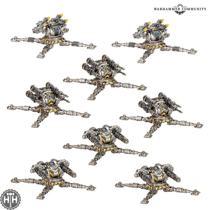 Legions Imperialis: Araknae Weapons Platform Batteries Legions Imperialis Games Workshop