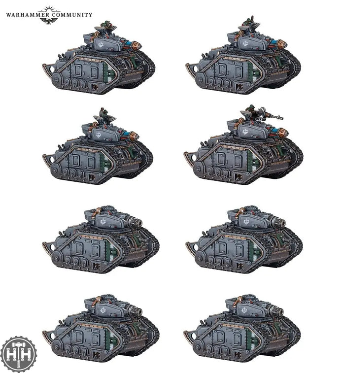 Legion Imperialis: Leman Russ Executioner/ Demolisher Squadron Legions Imperialis Games Workshop