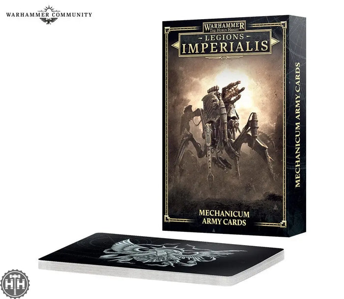 Legions Imperialis: Mechanicum Army List Cards Legions Imperialis Games Workshop