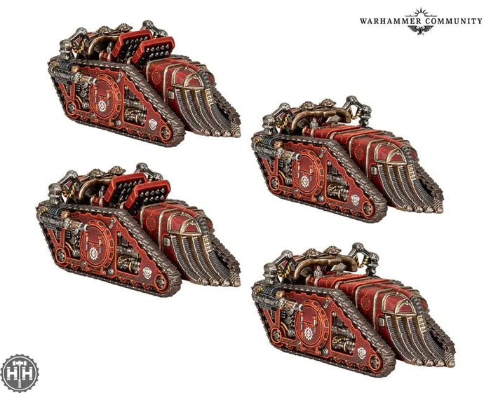 Legion Imperialis: Mechanicum Karacnos Assault Tank Squadron Legions Imperialis Games Workshop