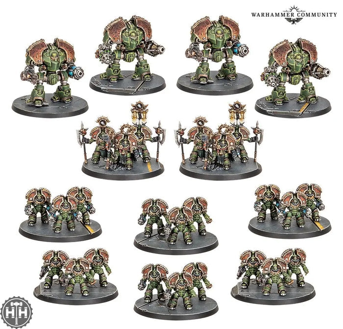 Legions Imperialis: Saturnine Heavy Assault Cadre Legions Imperialis Games Workshop