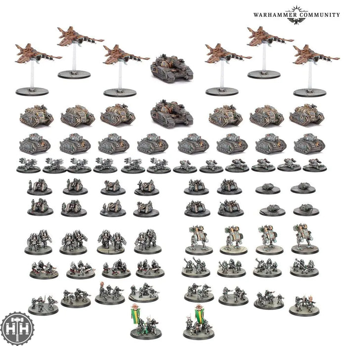 Legions Imperialis Solar Auxilia Combined Arms Battle Group Legions Imperialis Games Workshop