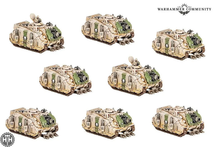 Legions Imperialis: Vindicator Siege Tank Squadron Legions Imperialis Games Workshop