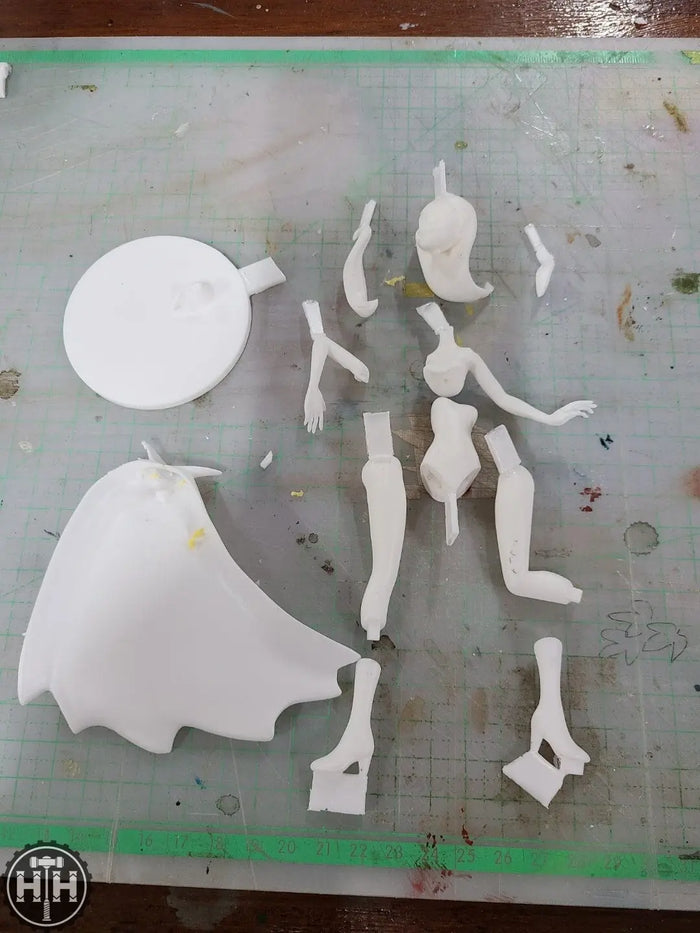 LH12-0004 Violet 1/12 scale Figure LH Craft