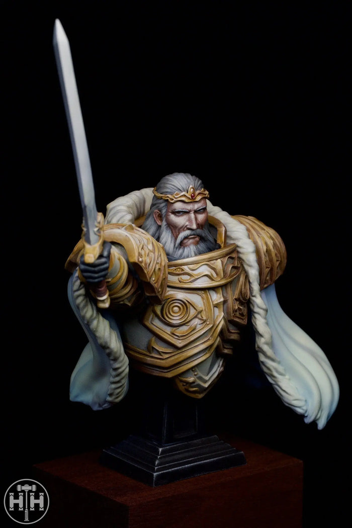 LHB-0029 The Paladin King Bust LH Craft