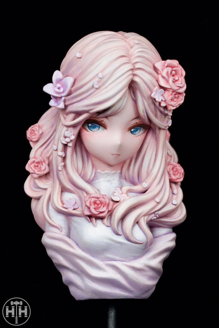 LHB-0033 The flower garden of mystic dream Bust LH Craft