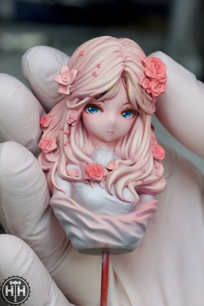 LHB-0033 The flower garden of mystic dream Bust LH Craft