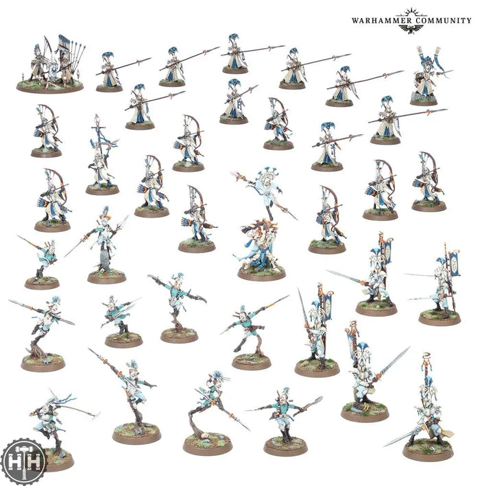 Lumineth Realm-Lords: Iliathan Warhost Lumineth Realm-Lords Games Workshop