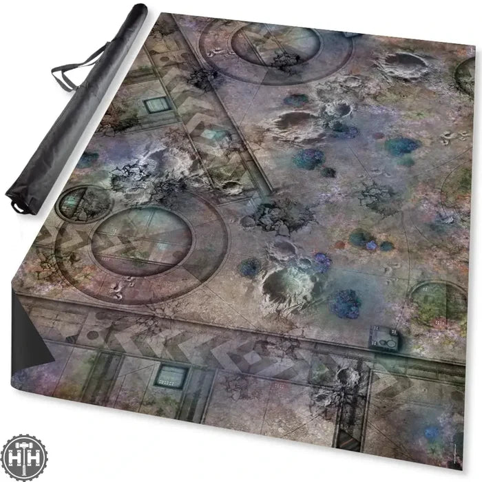Mantic 6x4ft Grim Battlefield Battle Mat Gaming Mat & Markers Mantic Games