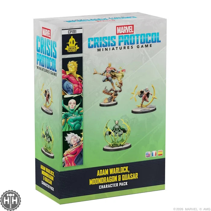 Marvel Crisis Protocol: Adam Warlock, Moondragon & Quasar Atomic Mass Games