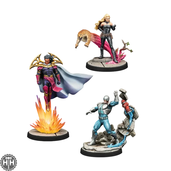 Marvel Crisis Protocol: Avalanche, Exodus & Lady Mastermind Character Pack Atomic Mass Games