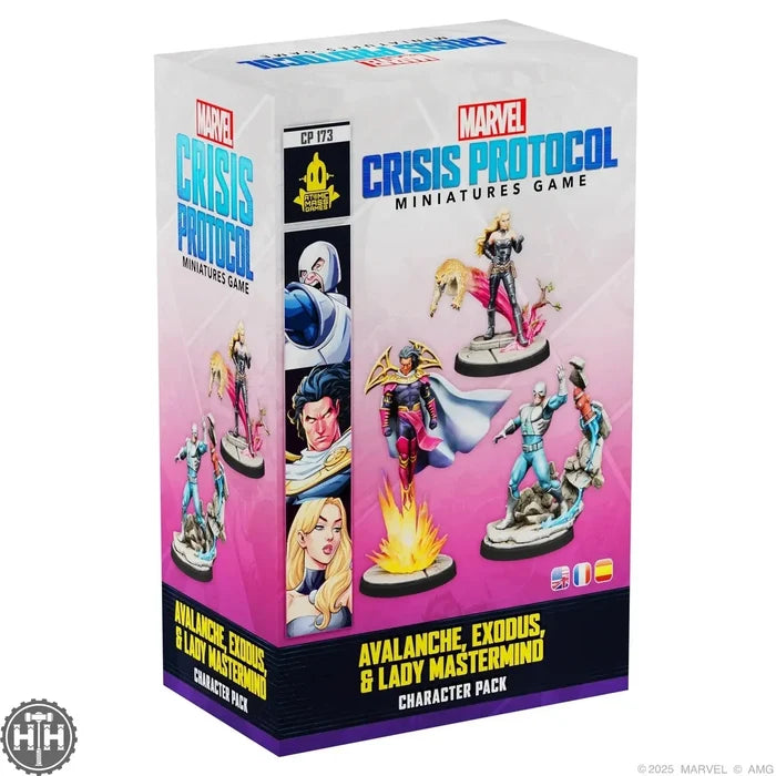 Marvel Crisis Protocol: Avalanche, Exodus & Lady Mastermind Character Pack Atomic Mass Games