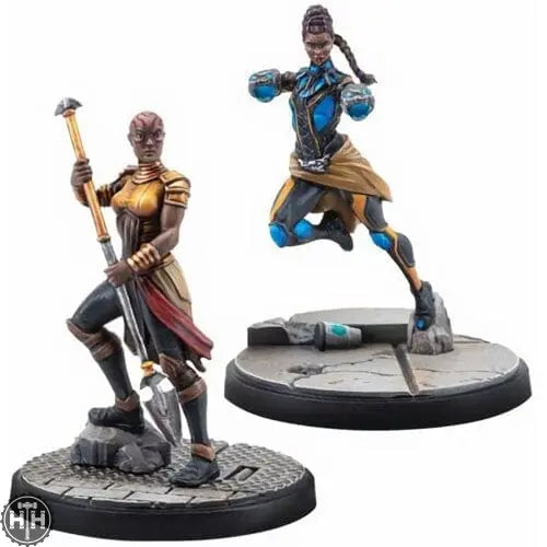 Marvel Crisis Protocol: Okoye And Shuri Character Pack Atomic Mass Games