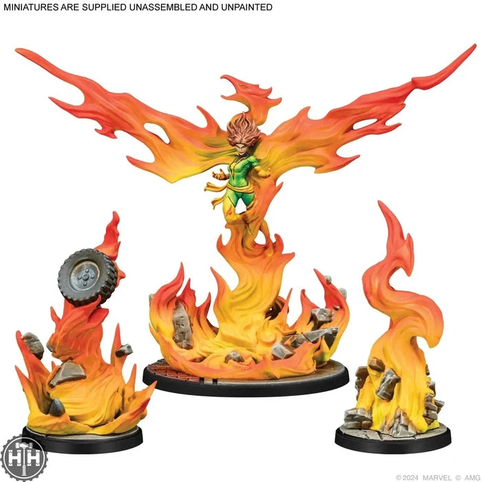 Marvel Crisis Protocol: Phoenix & Phoenix Unleashed Character Pack Atomic Mass Games