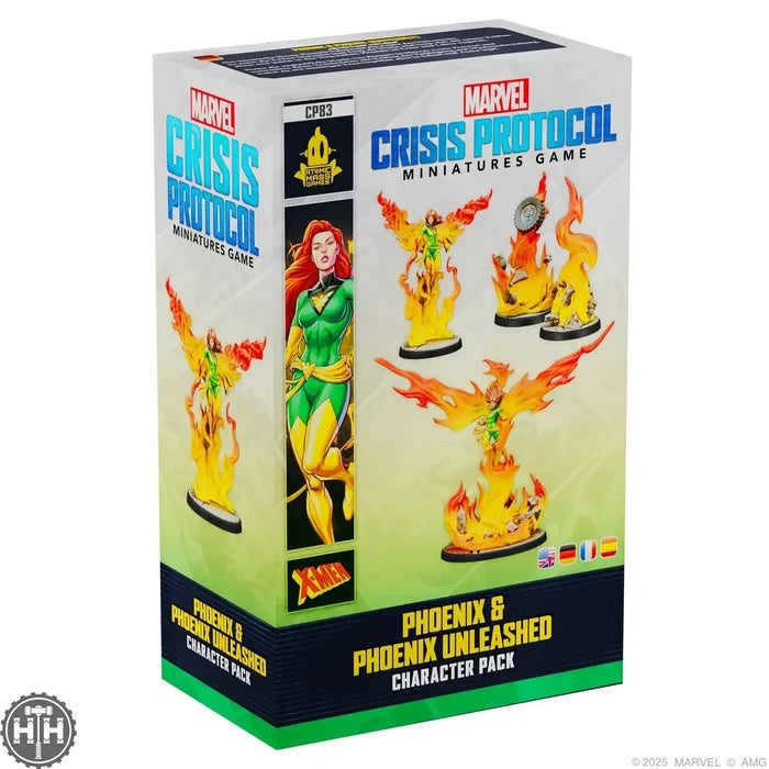 Marvel Crisis Protocol: Phoenix & Phoenix Unleashed Character Pack Atomic Mass Games