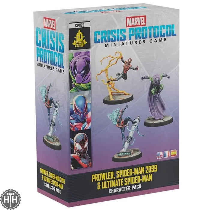 Marvel Crisis Protocol: Prowler, Spider-Man 2099 & Ultimate Spider-Man Character Pack Atomic Mass Games