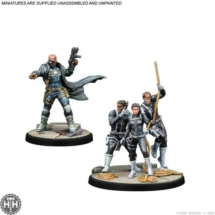 Marvel Crisis Protocol: Shield Affiliation Pack Atomic Mass Games