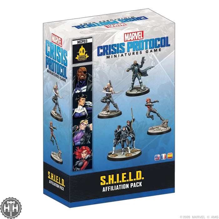 Marvel Crisis Protocol: Shield Affiliation Pack Atomic Mass Games