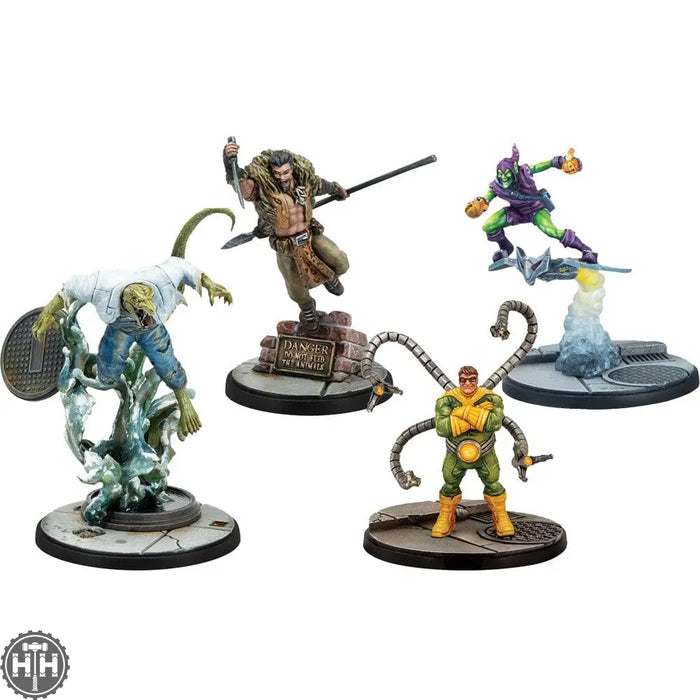 Marvel Crisis Protocol: Spider-Foes Affiliation Pack Affiliation Pack Atomic Mass Games
