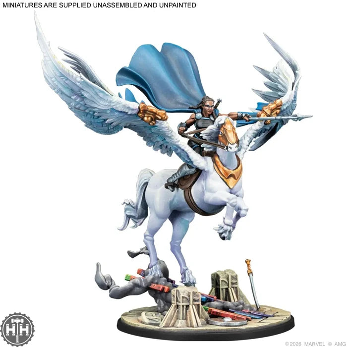 Marvel Crisis Protocol: Valkyrie On Elendil & Warriors Three Atomic Mass Games