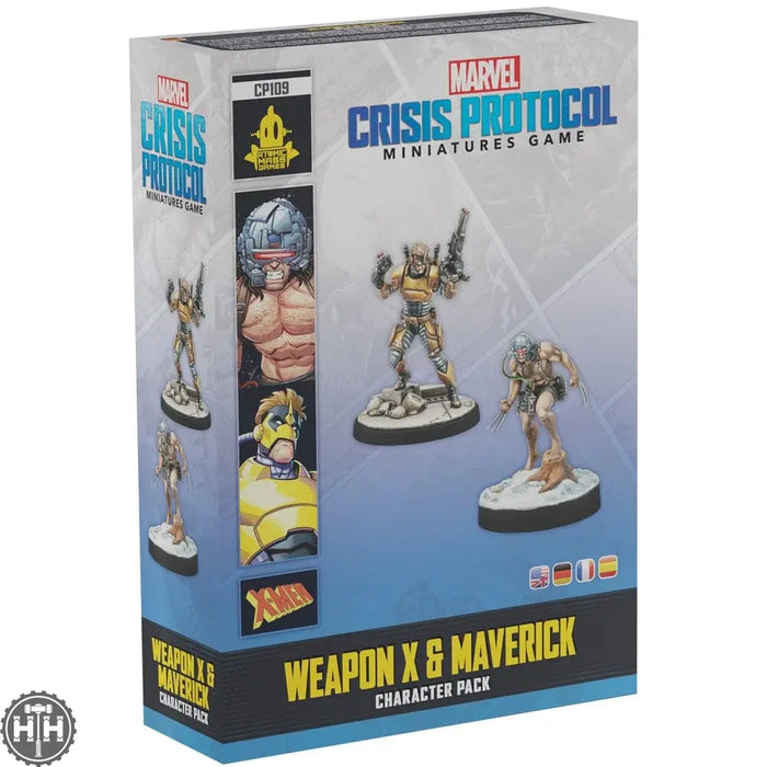 Marvel Crisis Protocol: Weapon X & Maverick Character Pack Atomic Mass Games