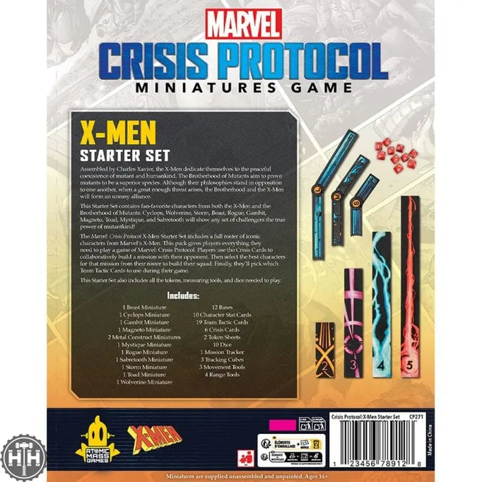 Marvel Crisis Protocol: X-Men Starter Set Character Pack Atomic Mass Games