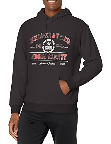 Adidas Mens College Hoodie Black