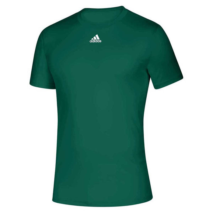 Adidas Mens Creator Short Sleeve Training T-Shirt, Dark Green/White