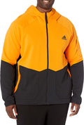 Adidas Mens Designed 4 Game Day Fullzip Bright Orange