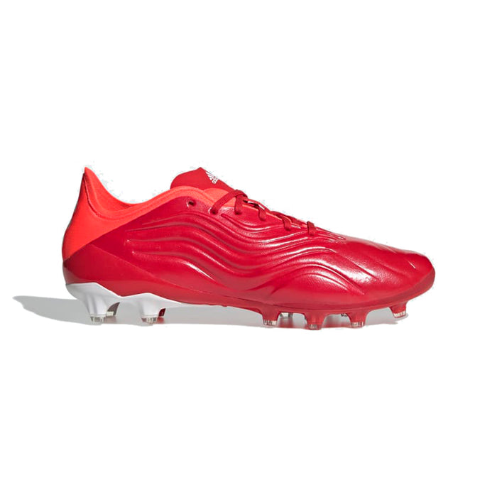 adidas Men's Football Copa Sense.1 Artificial Grass Soccer Cleats, Red/Cloud White/Solar Red