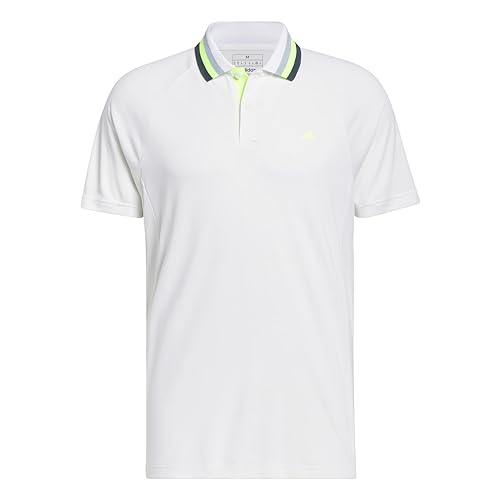 Adidas Mens Golf U365t Hrdy Polo White