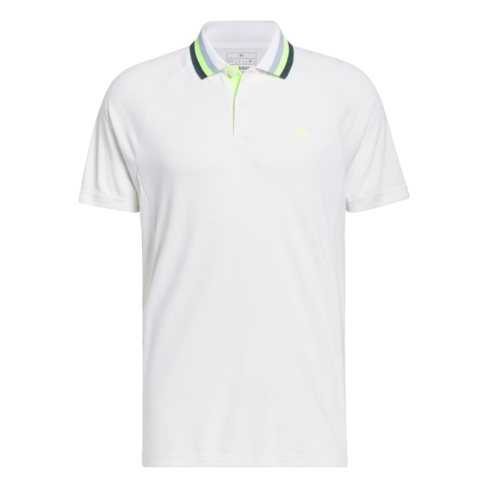 Adidas Mens Golf U365t Hrdy Polo White