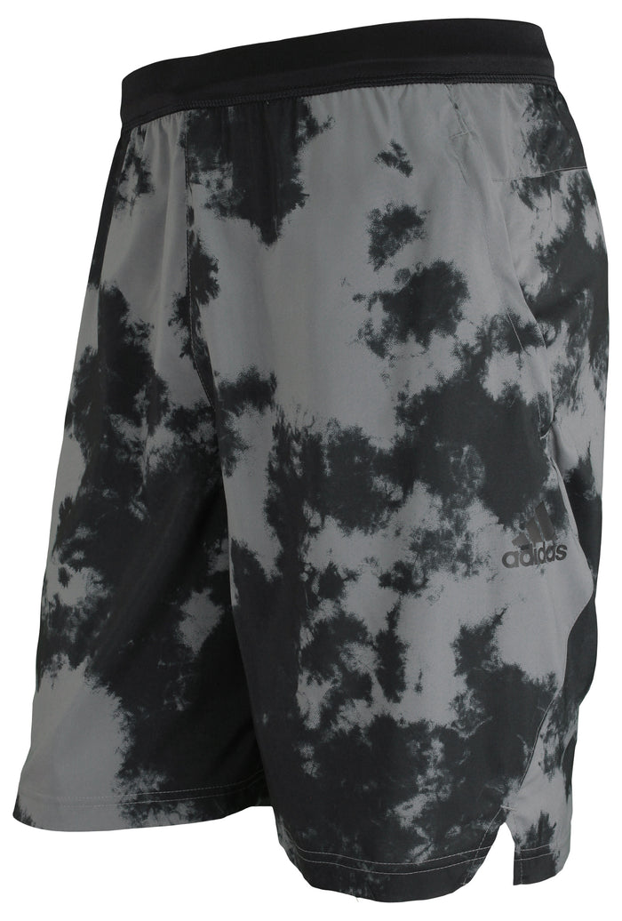 Adidas Mens M Axis Bp Wvn Grefou/Black Unlined Half Short