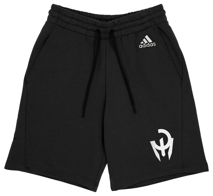 adidas Mens Patrick Mahomes Fleece Athletic Shorts, Black