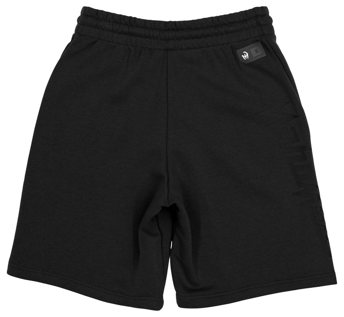 adidas Mens Patrick Mahomes Fleece Athletic Shorts, Black