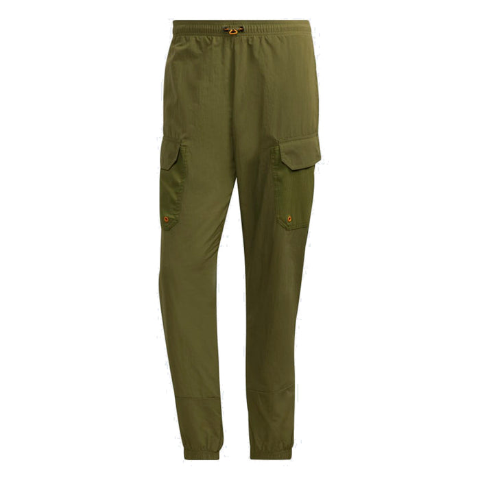 adidas Mens Sportswear Future Icons Premium O-Shaped Pants, Focus Olive